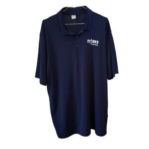 🌸Sport-Tek Men's Titans East Tech Navy Blue Polo